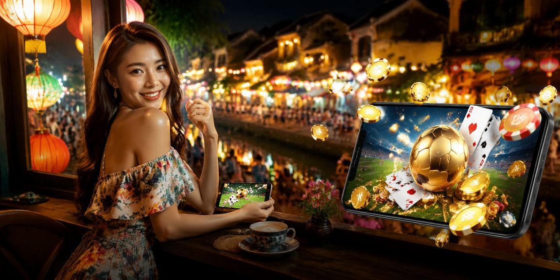 Hội An với cà phê Việt minh họa không khí chọn game bài mới